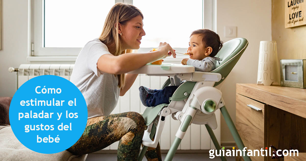 el paladar del bebé