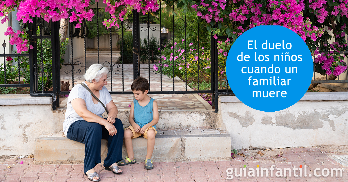 Hablar de que un familiar muere con los niños