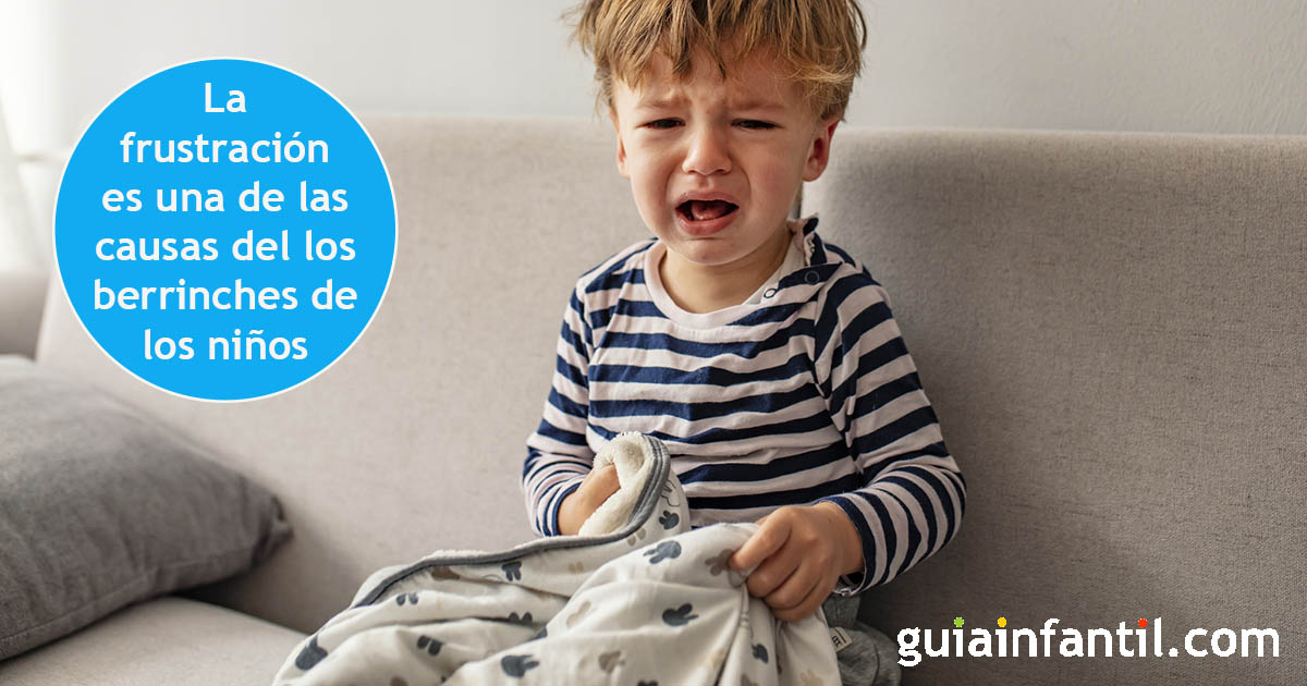 la frustración de los niños