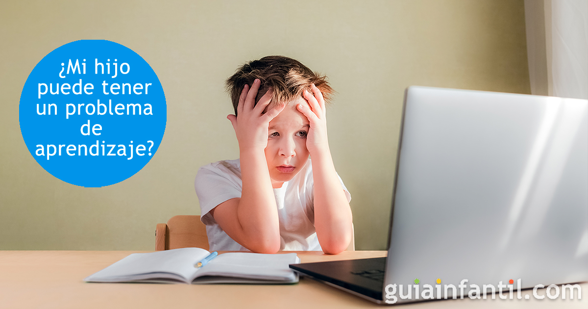 Cuáles son los problemas de aprendizaje de los niños
