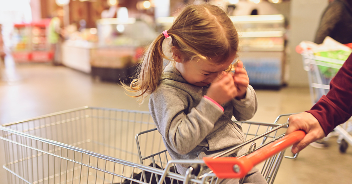 Emociones de la ira y frustración de los niños