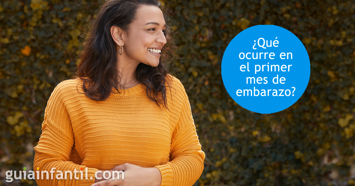 Así es el primer mes del embarazo