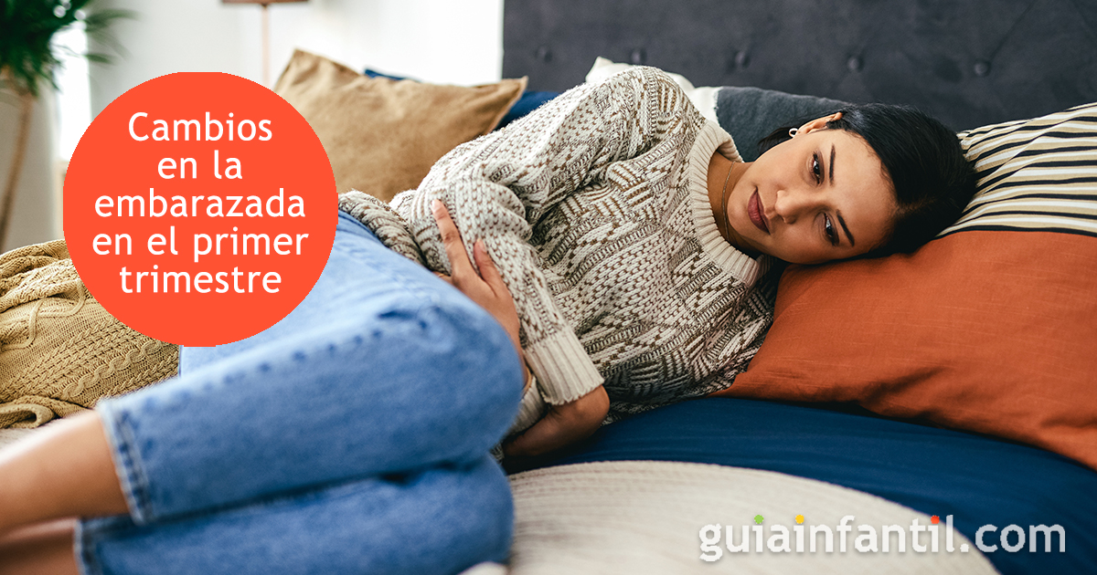Los cambios en la embarazada en las primeras semanas