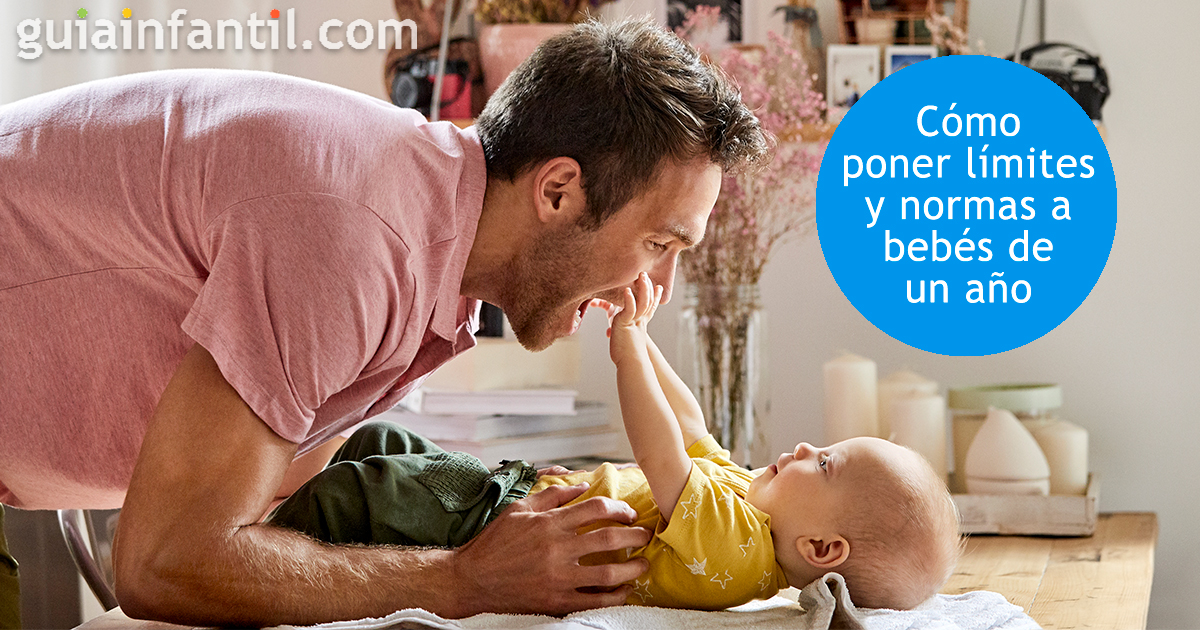 Aplicar límites a los bebés de un año