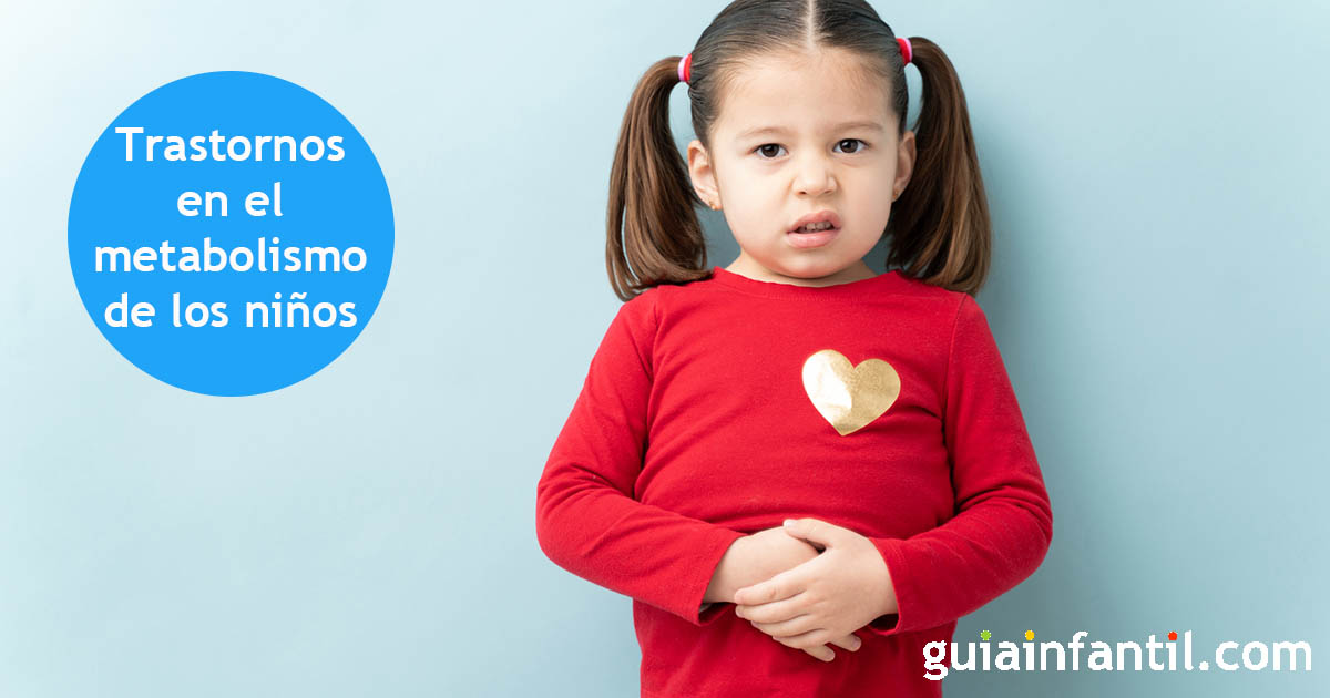 el metabolismo de los niños