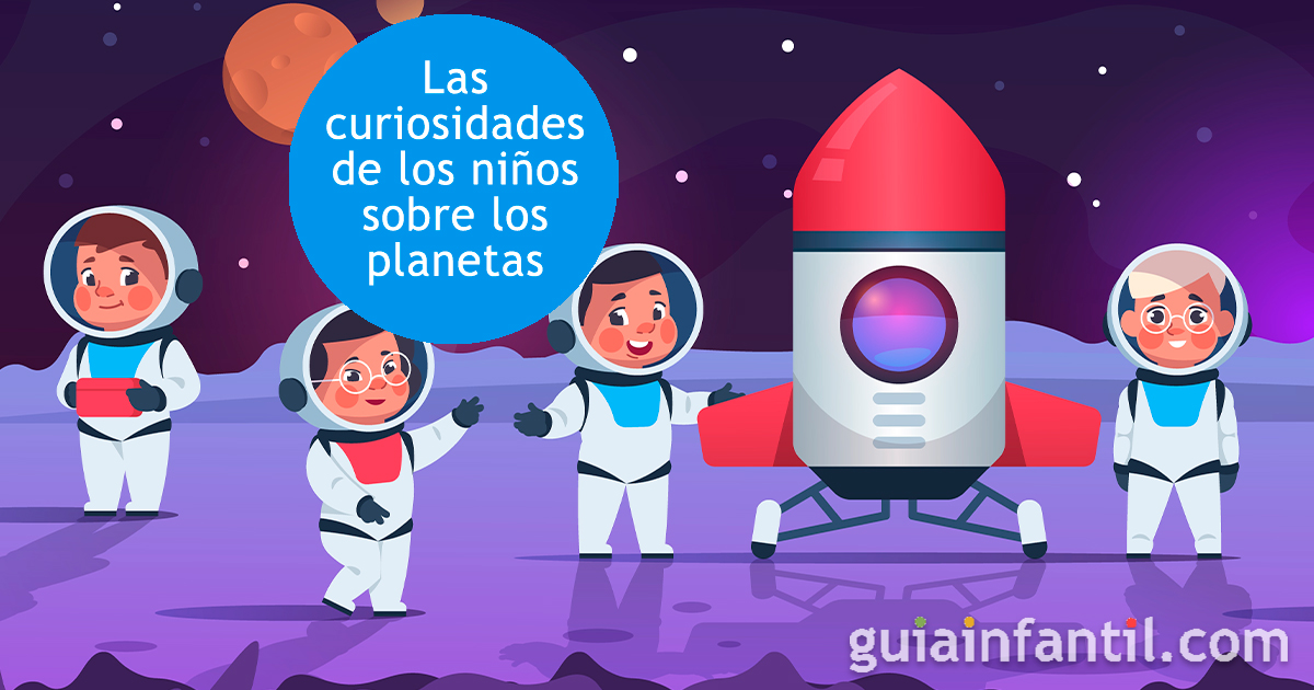 Curiosidades de los niños sobre el espacio