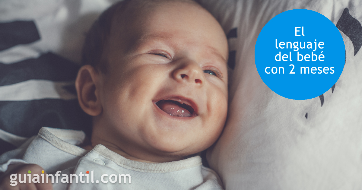 El lenguaje del bebé con 2 meses