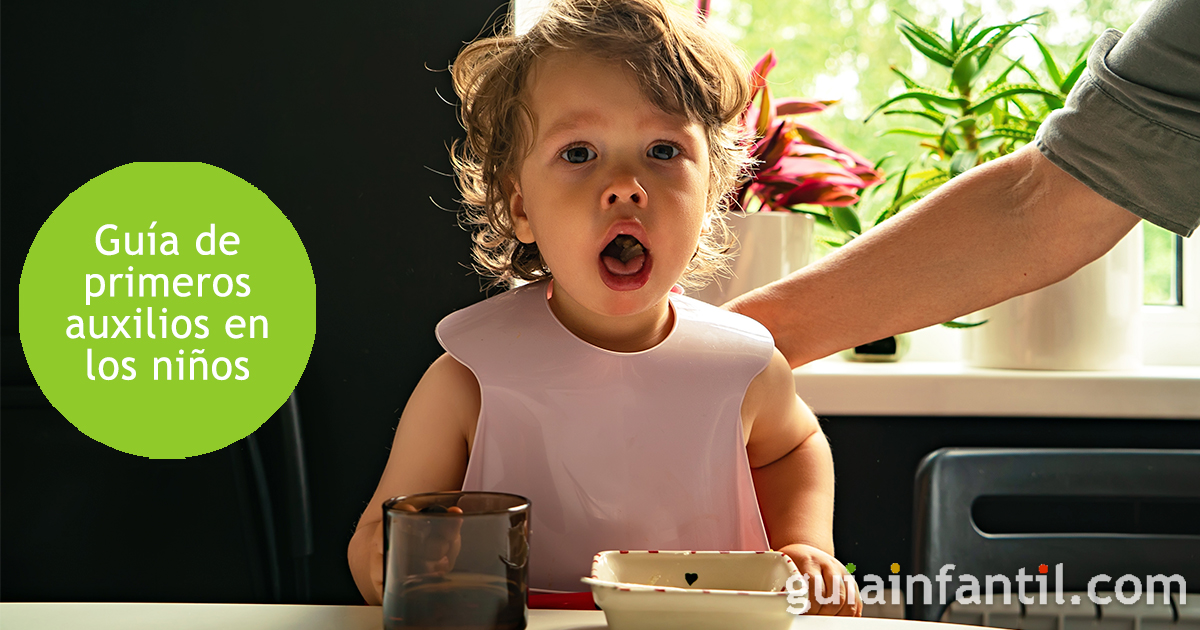 Atragantamiento en los niños al comer