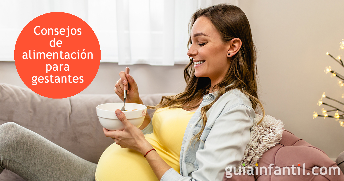 La alimentación de la mujer embarazada
