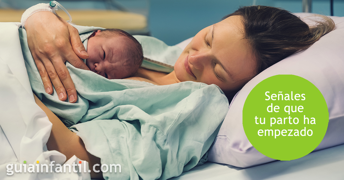 Los síntomas de que estás de parto