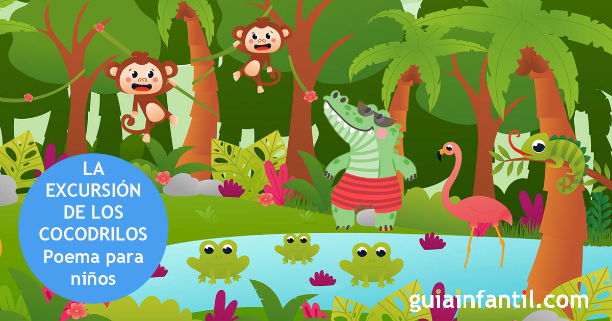 poema para niños- la excursión de los cocodrilos