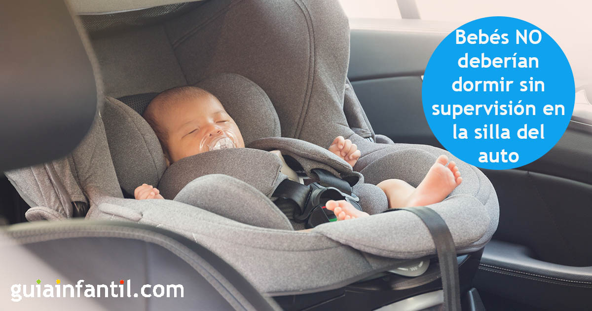 reservorio bueno acampar El peligro de que el bebé se duerma en la silla del coche