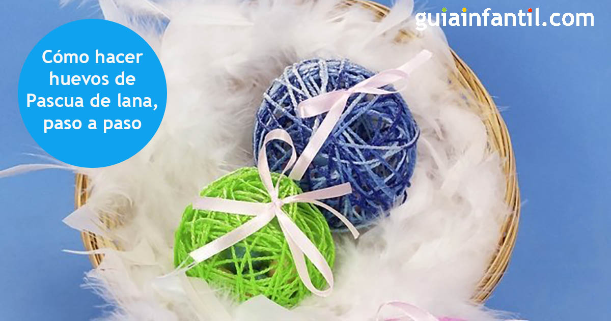 sigue el paso a paso para hacer huevos de pascua