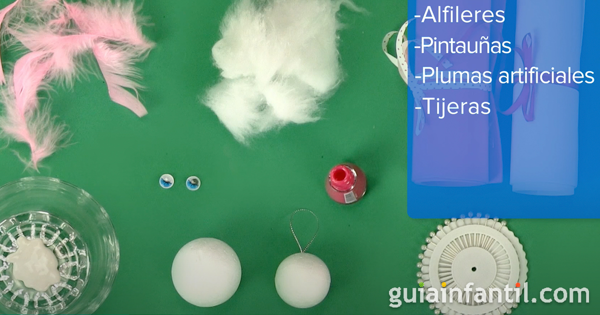 Materiales para las manualidades de semana santa para niños