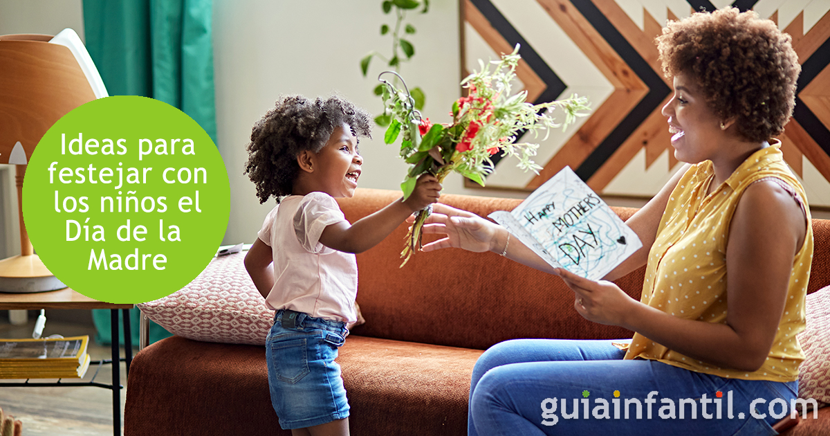 Festejar con niños el día de la madre