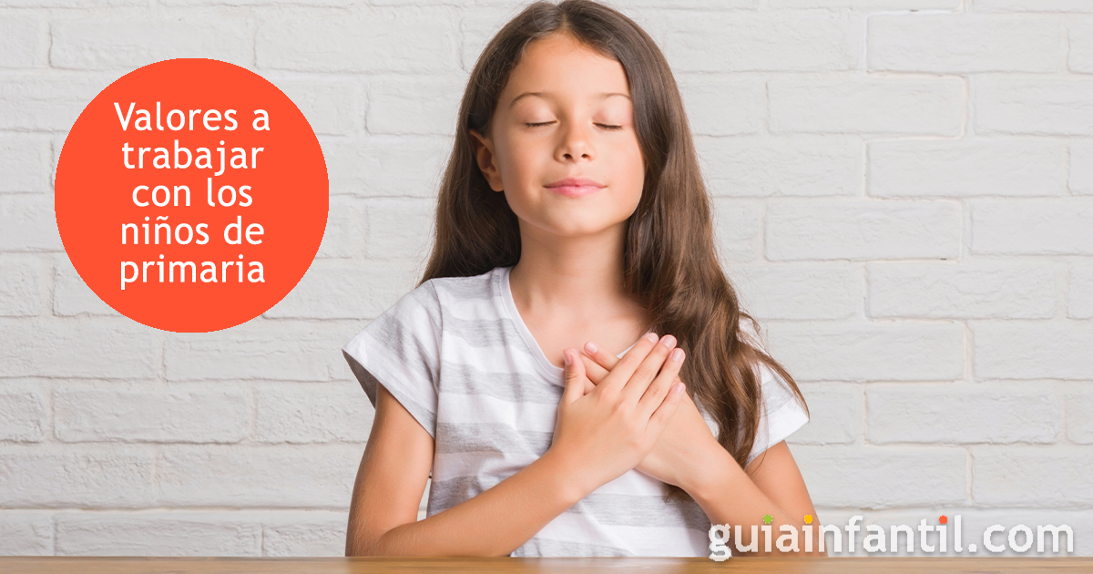 Unos valores para los niños de primaria de más de 6 años