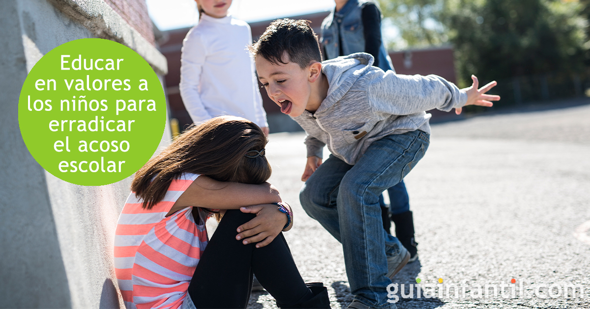Erradicar el acoso escolar en los niños