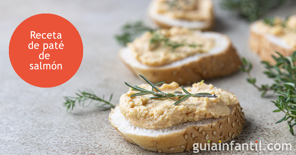 Receta de paté de salmón