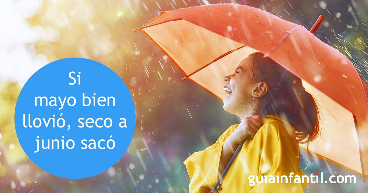 refranes de mayo para niños