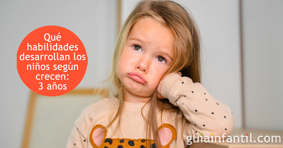 Hitos de desarrollo de los niños de 3 años