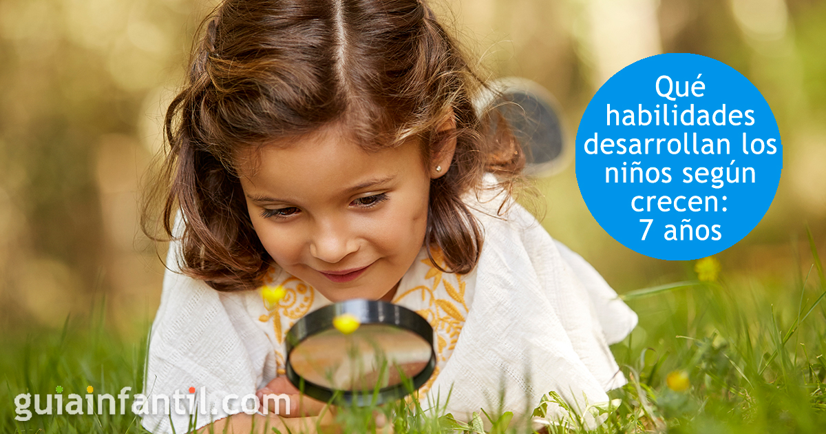 Qué capacidades tienen los niños de 7 años