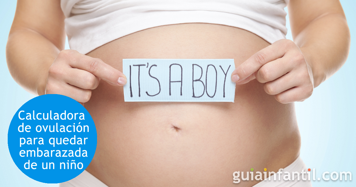 Típicamente Maligno novedad Quedar embarazada de un niño o varón. Calculadora de la ovulación