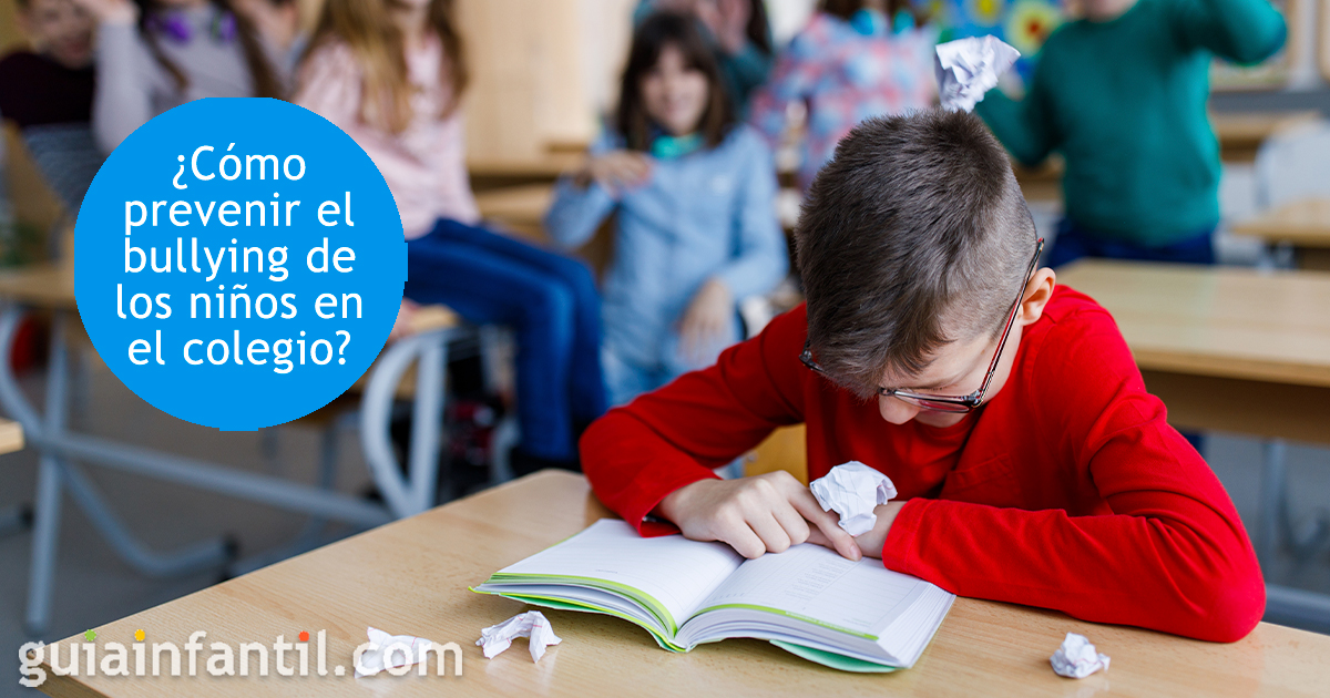 Prevenir el bullying hacia los niños