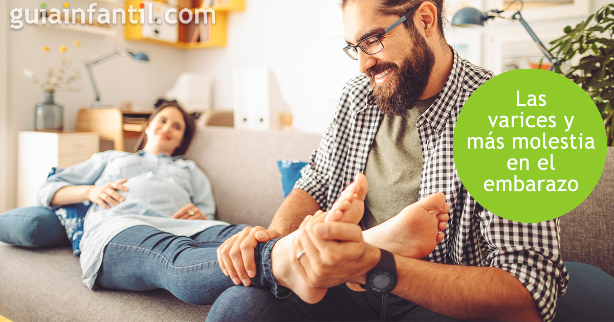 Las varices en el mes 8 de gestación