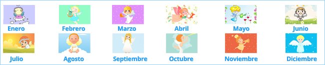 Calendario de santos mes a mes