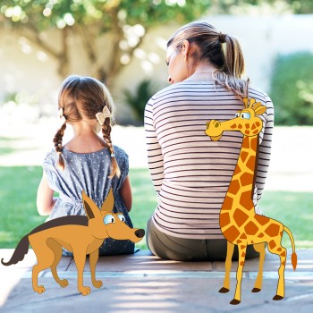Comunicación no violenta con niños - La teoría de la jirafa y el chacal
