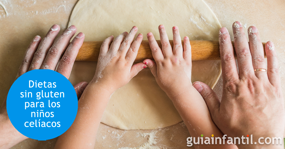 Las dietas sin gluten para niños celíacos