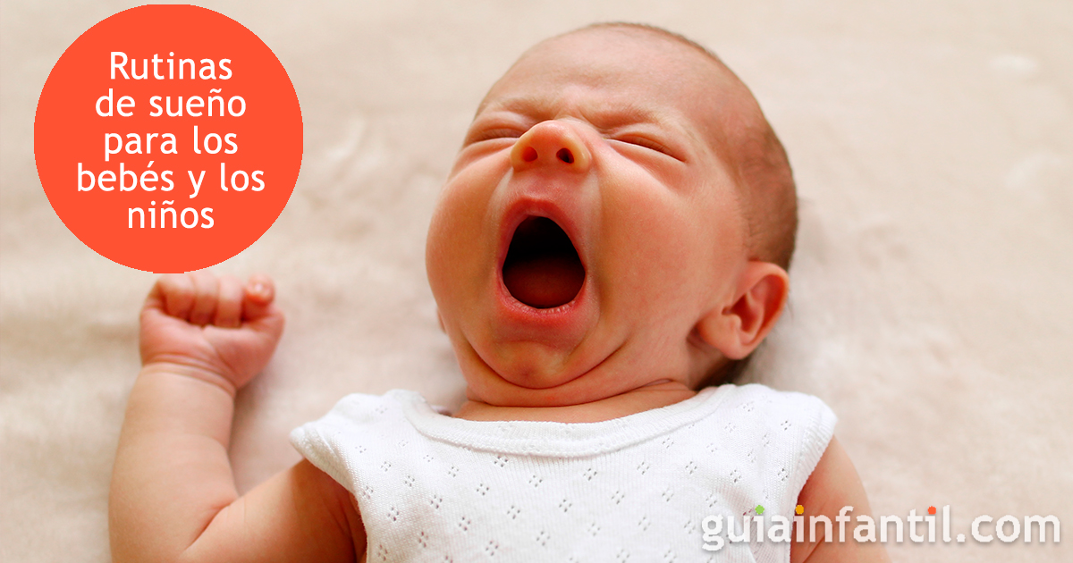 Las rutinas de sueño de los bebés y los niños