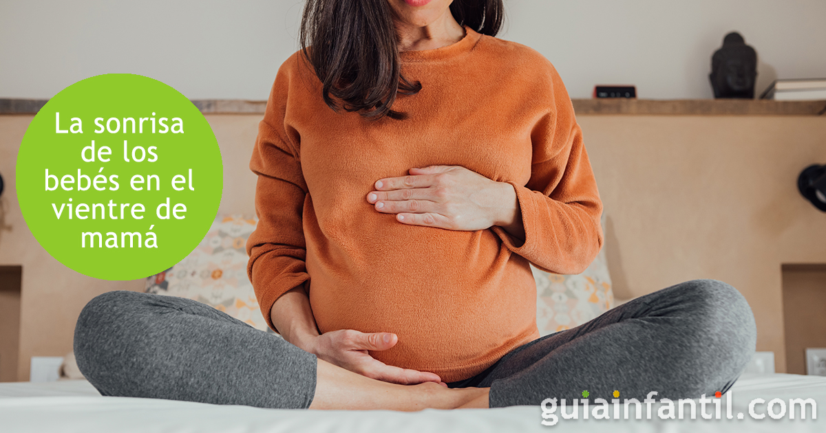 La sonrisa de los bebés mientras duermen