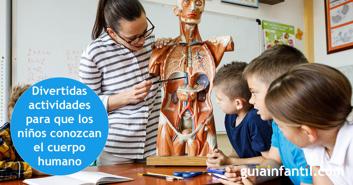 juegos para enseñar el cuerpo humano a los niños