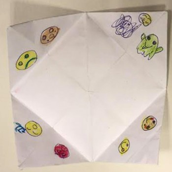 El comecocos de las emociones para hablar de sentimientos con los niños