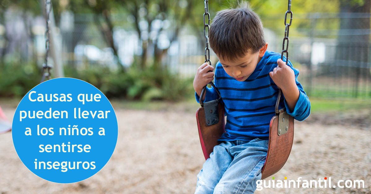 causas de la inseguridad en niños