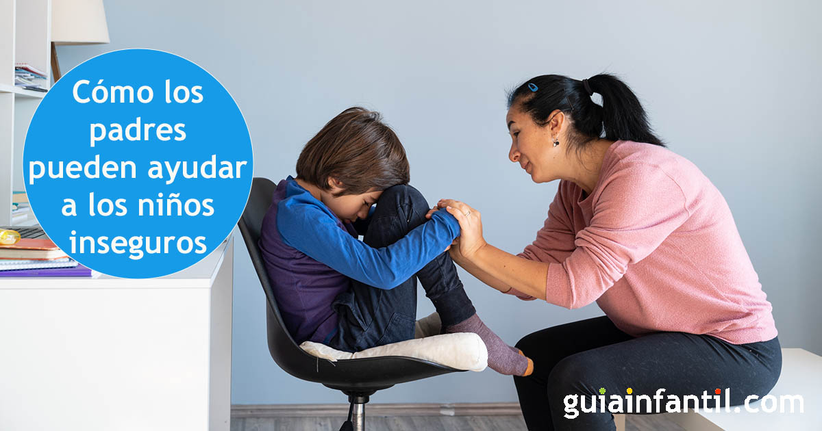 consejos para padres de niños inseguros