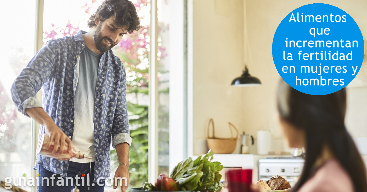 Alimentos para mejorar la fertilidad en la mujer y en el hombre