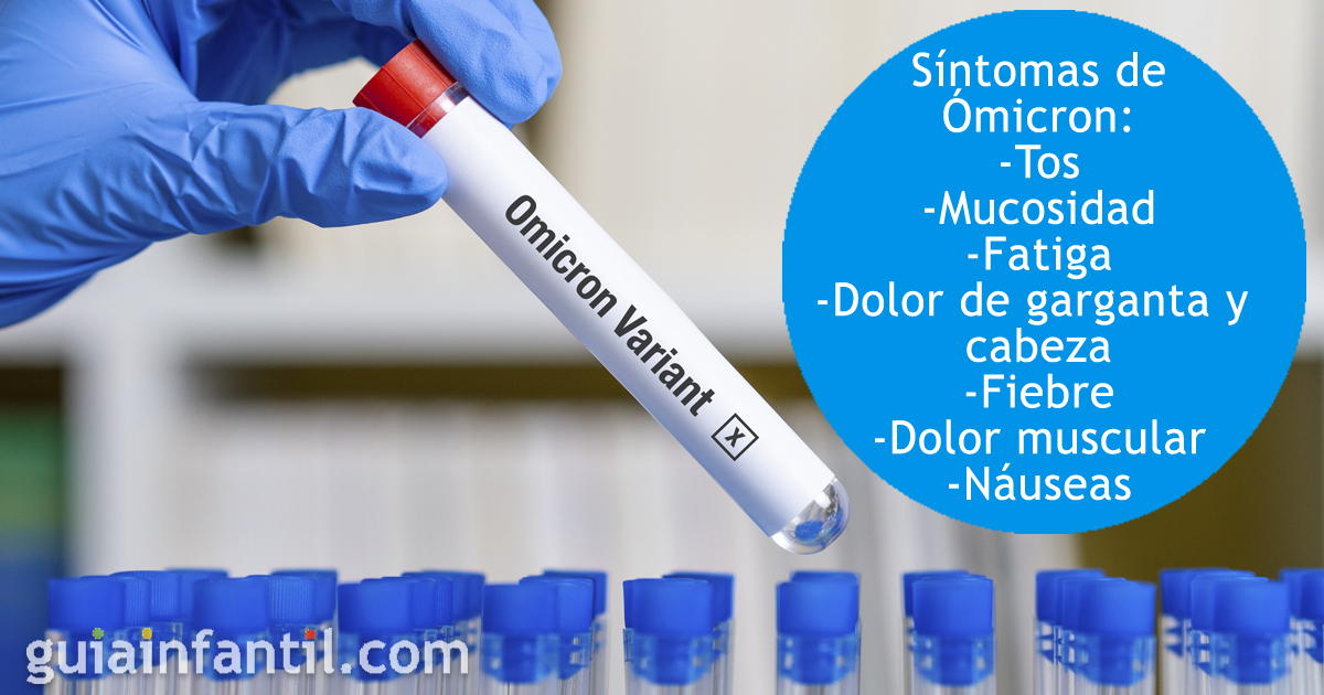 Los síntomas de la variante Ómicron
