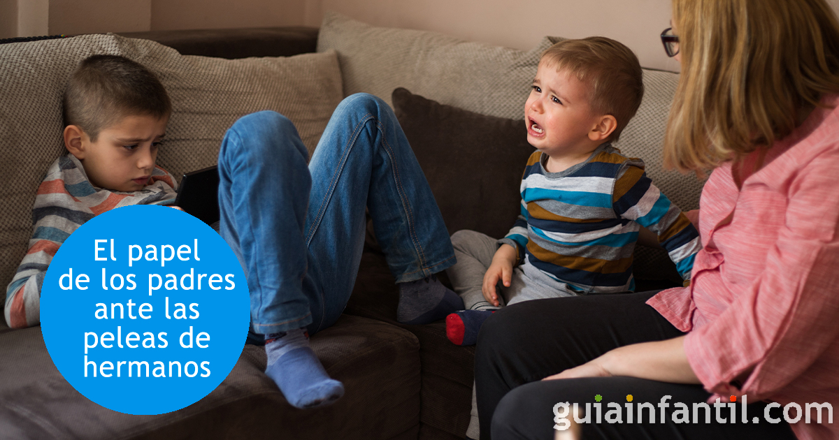 Consejos sobre las peleas de hermanos