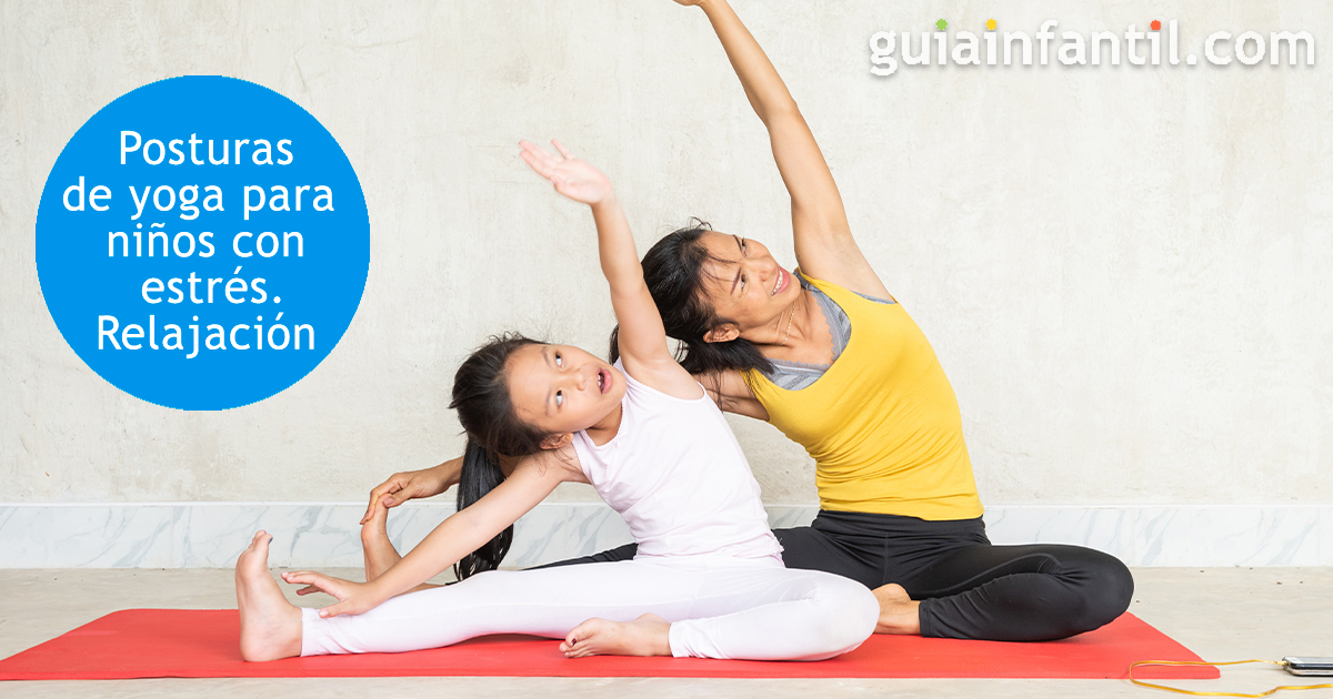 3 posturas de yoga para niños con estrés - Actividades de relajación