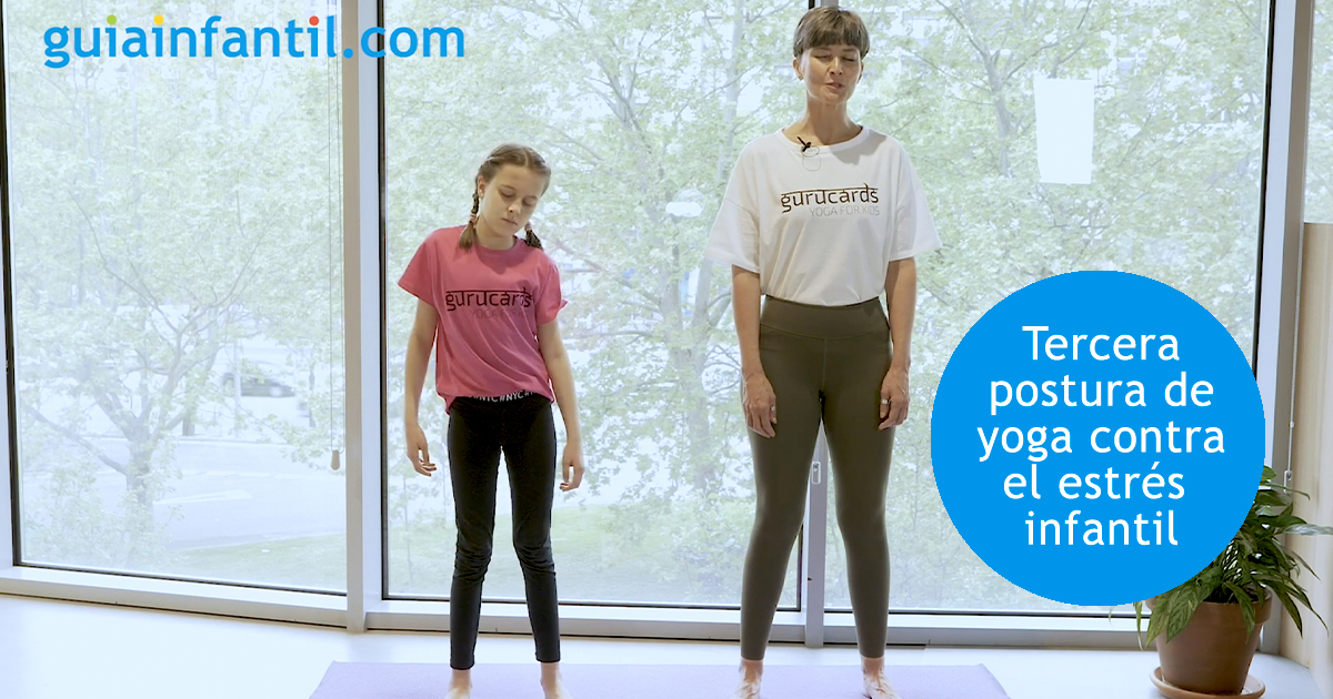 Yoga para niños estresados