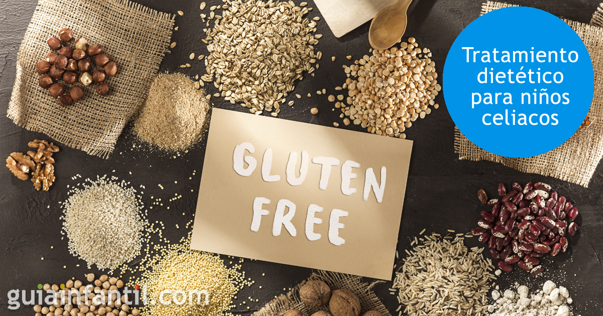 Tratamiento dietético para los niños celiacos
