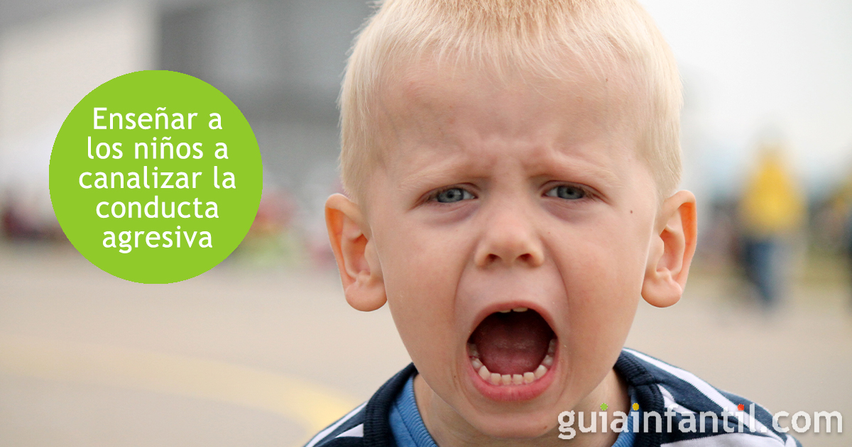 Las conductas agresivas de los niños con ira