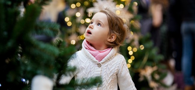 centros comerciales en navidad con niños