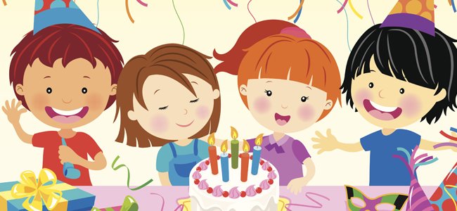 La canción de cumpleaños para los niños