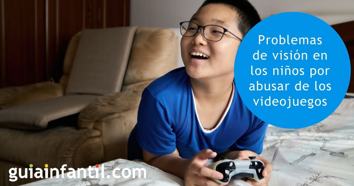 Problemas de visión en los niños por abusar de los videojuegos