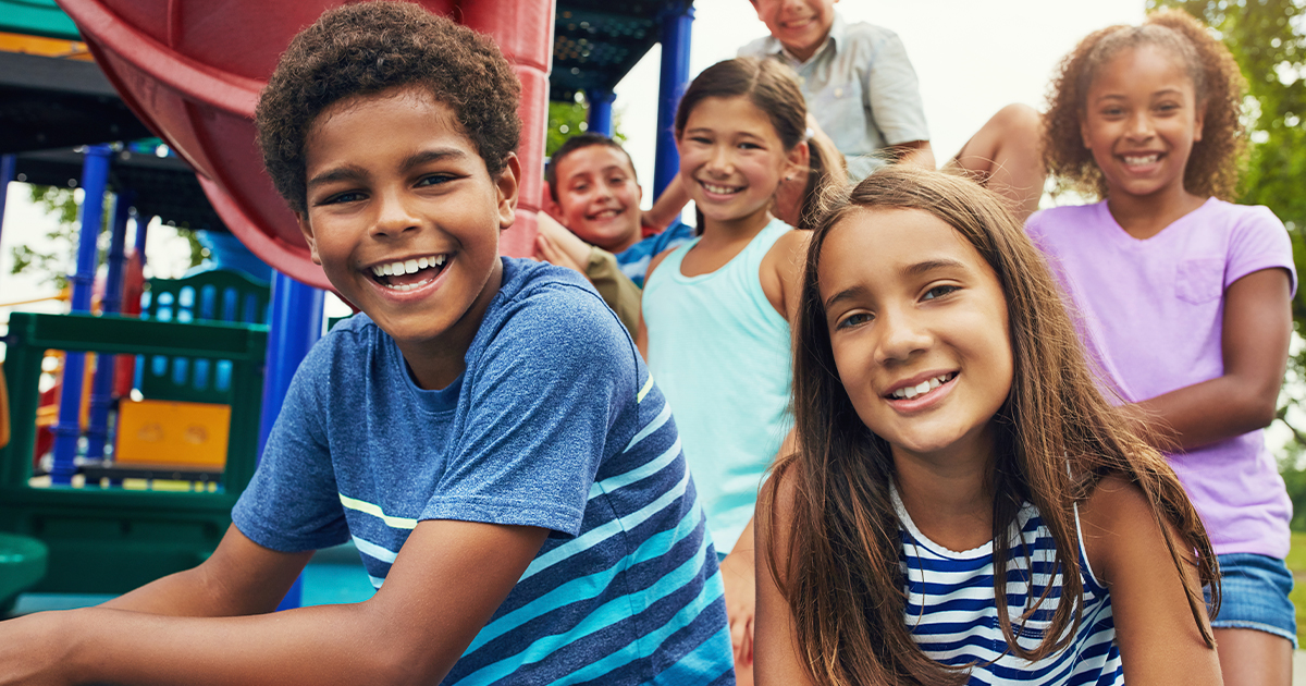 Niños que se preparan para ser adolescentes