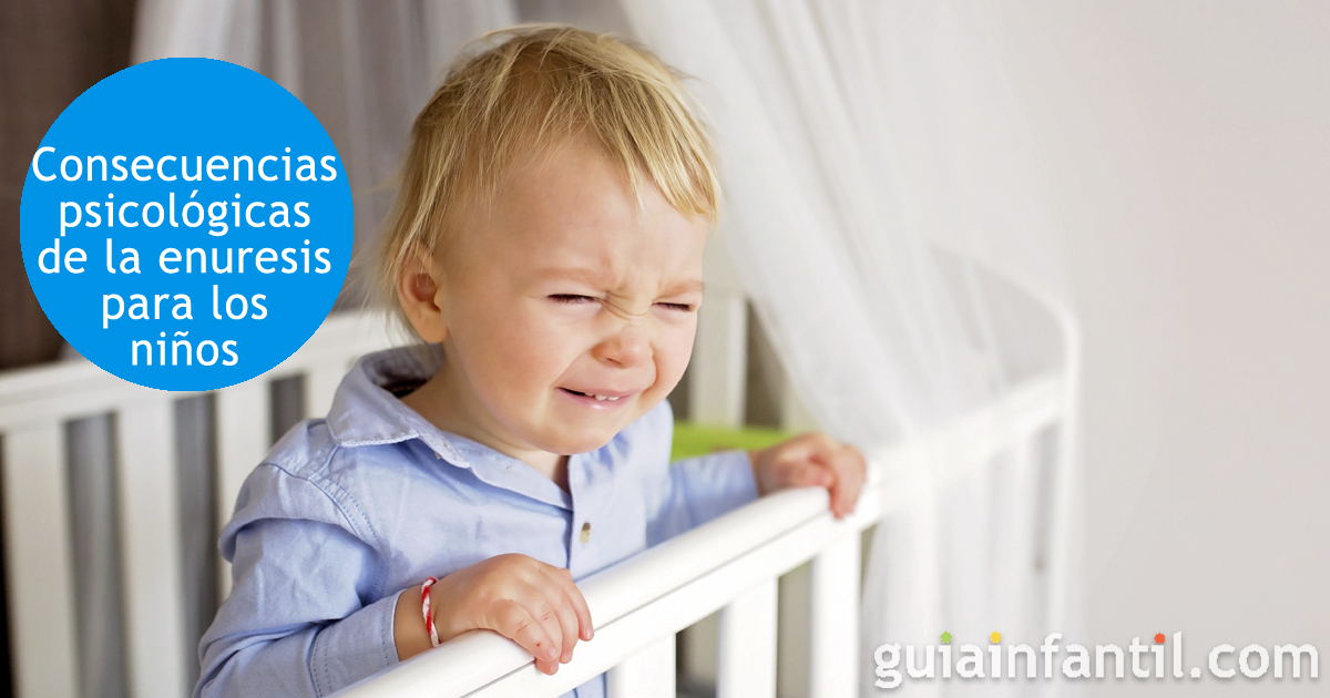 Consecuencias psicológicas de la enuresis para los niños