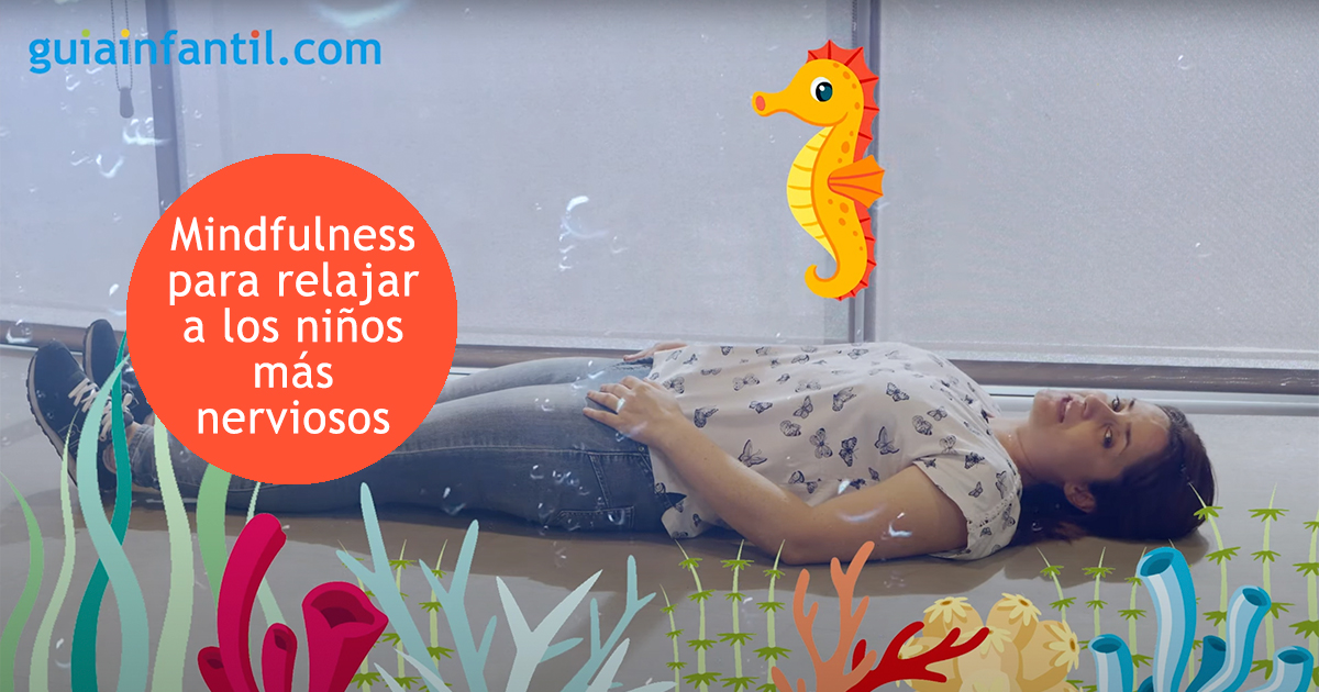 Mindfulness con animales marinos para los niños
